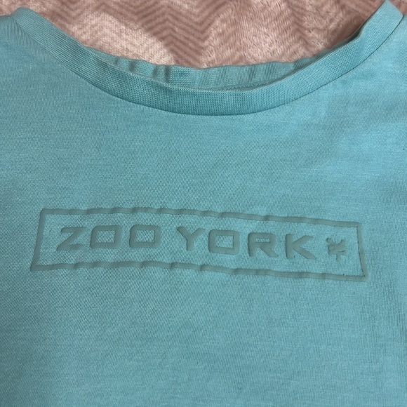 Zoo York XL youth tee shirt teal blue - Picture 2 of 3